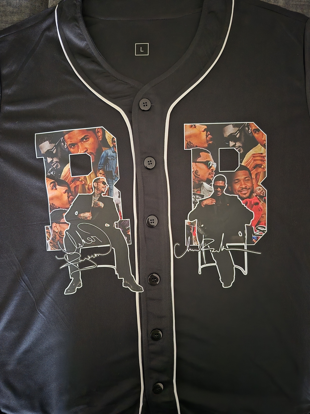 Black R&B (Raymond & Brown) Baseball Jersey